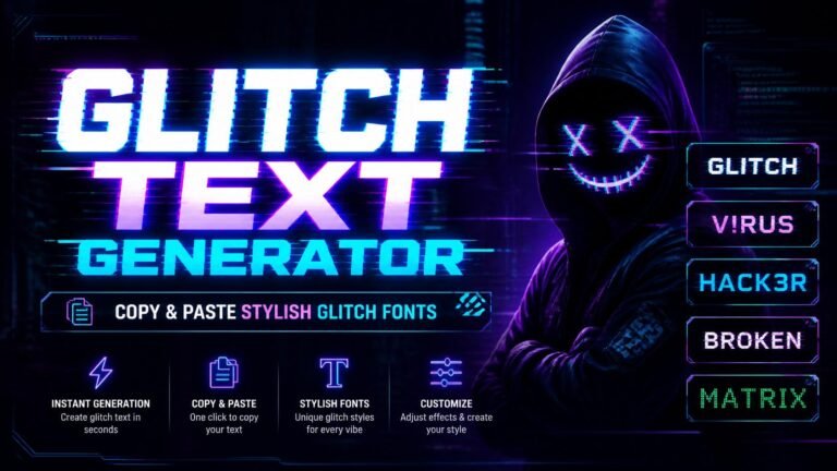 Glitch Text Generator – Create Glitch Fonts Copy and Paste 3 Glitch Text Generator Copy and Paste