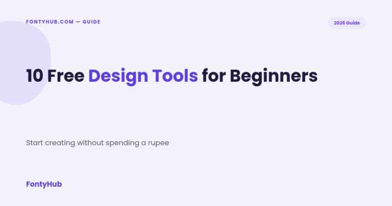 10 Free Design Tools for Beginners in 2026 4 free design tools for beginners 2026 guide