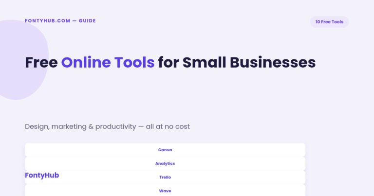 free online tools for small businesses